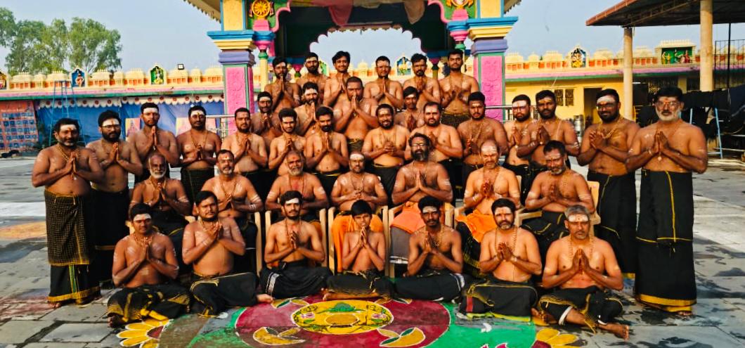 भजन संध्या में झूमें भगवान अय्यप्पा स्वामी के उपासक